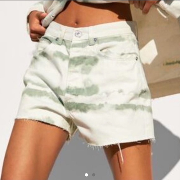 Zara tie dye shorts, size 4 - Picture 2 of 2